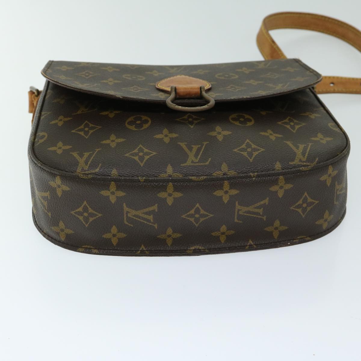 LOUIS VUITTON Monogram Saint Cloud GM Shoulder Bag M51242 LV Auth yk10819