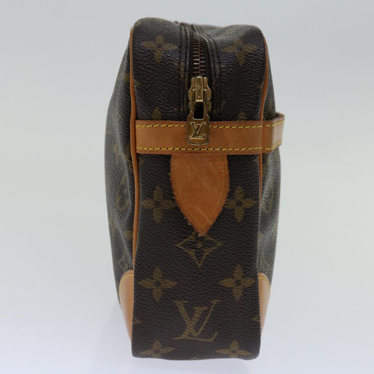 LOUIS VUITTON Monogram Compiegne 28 Clutch Bag M51845 LV Auth yk10835