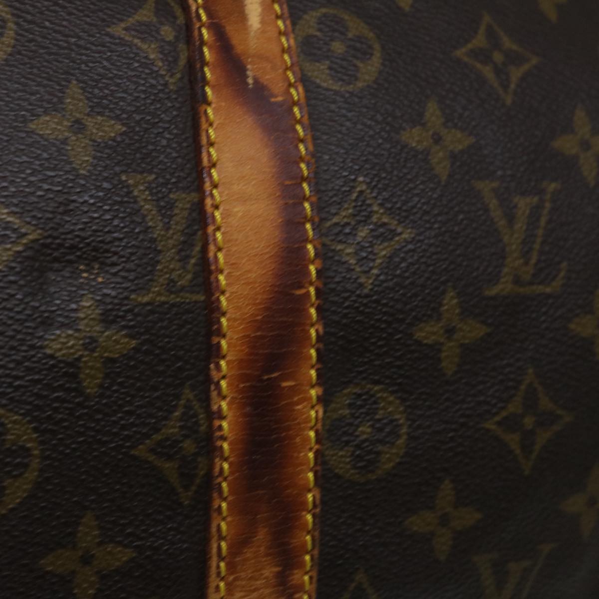 LOUIS VUITTON Monogram Keepall 45 Boston Bag M41428 LV Auth yk11007