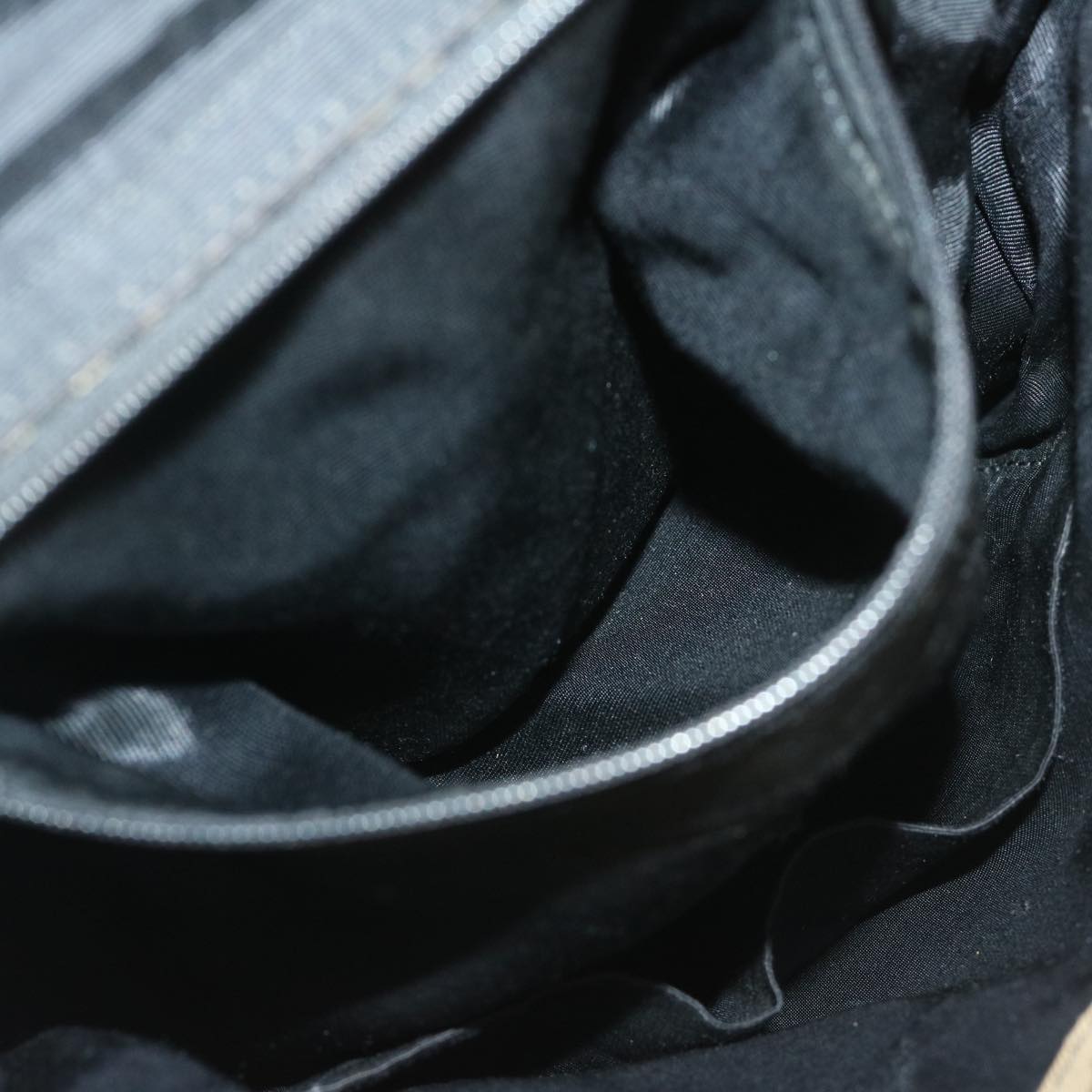 Burberrys Nova Check Shoulder Bag Canvas Beige Black Auth yk11247