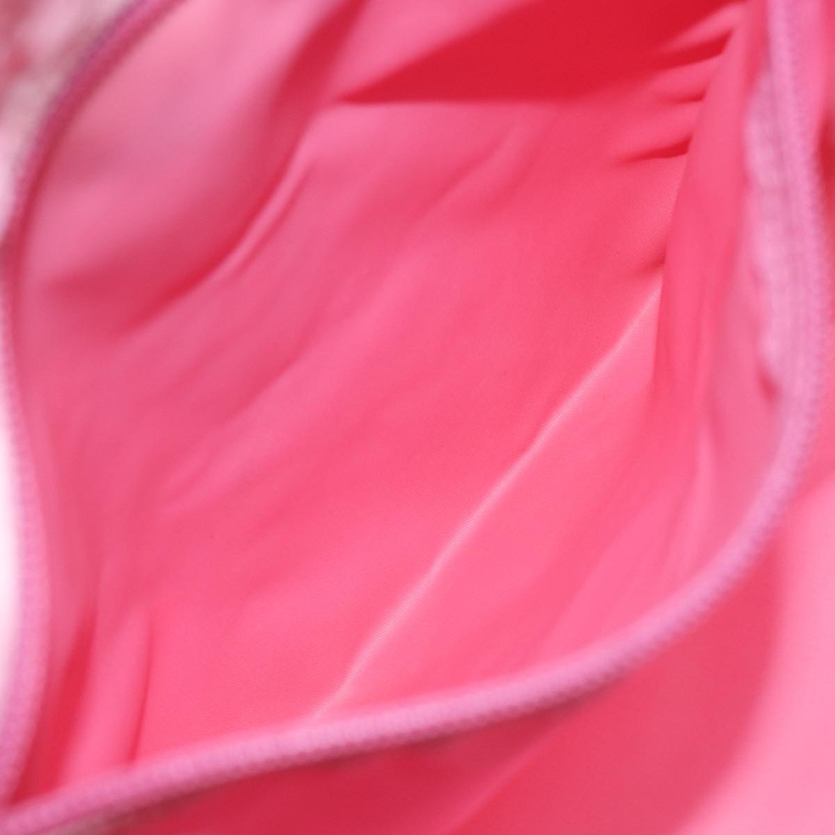 PRADA Hand Bag Nylon Pink Auth yk11651
