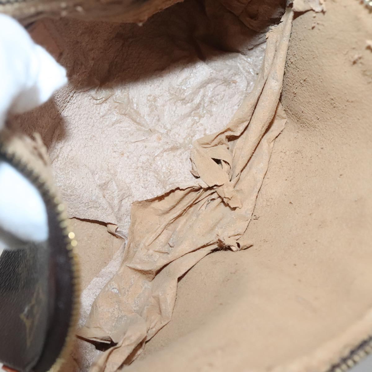 LOUIS VUITTON Monogram Pochette Cosmetic PM Cosmetic Pouch M47515 Auth yk11893