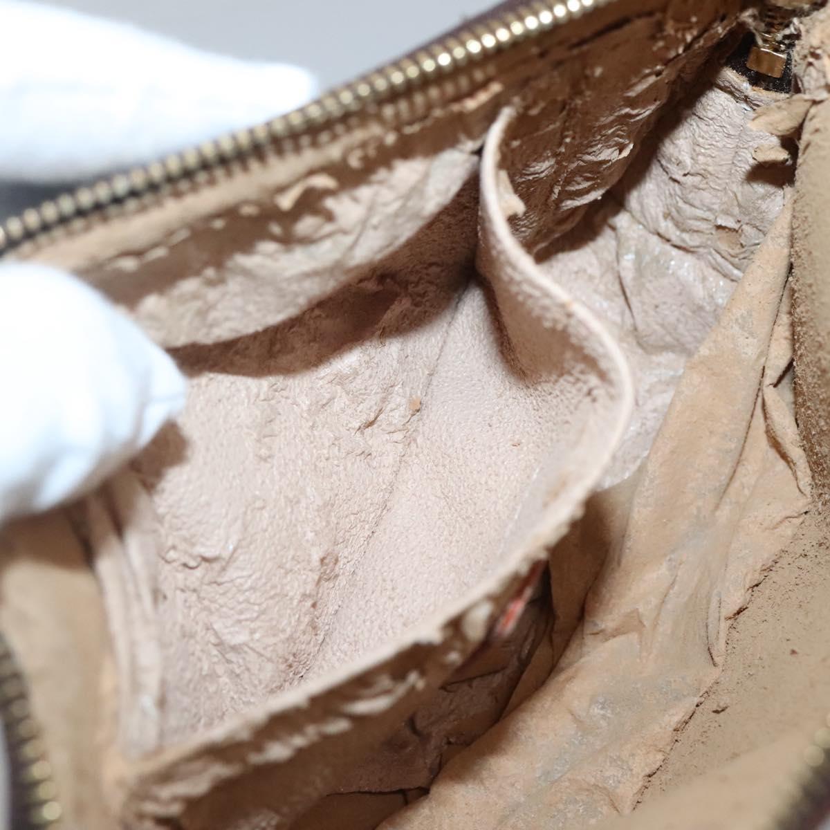 LOUIS VUITTON Monogram Pochette Cosmetic PM Cosmetic Pouch M47515 Auth yk11893