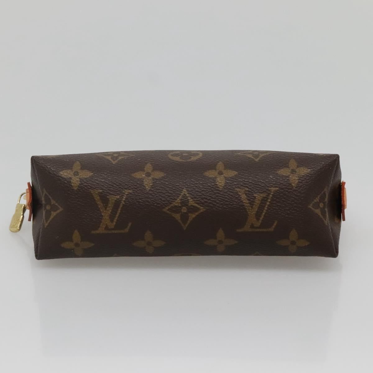 LOUIS VUITTON Monogram Pochette Cosmetic PM Cosmetic Pouch M47515 Auth yk11893