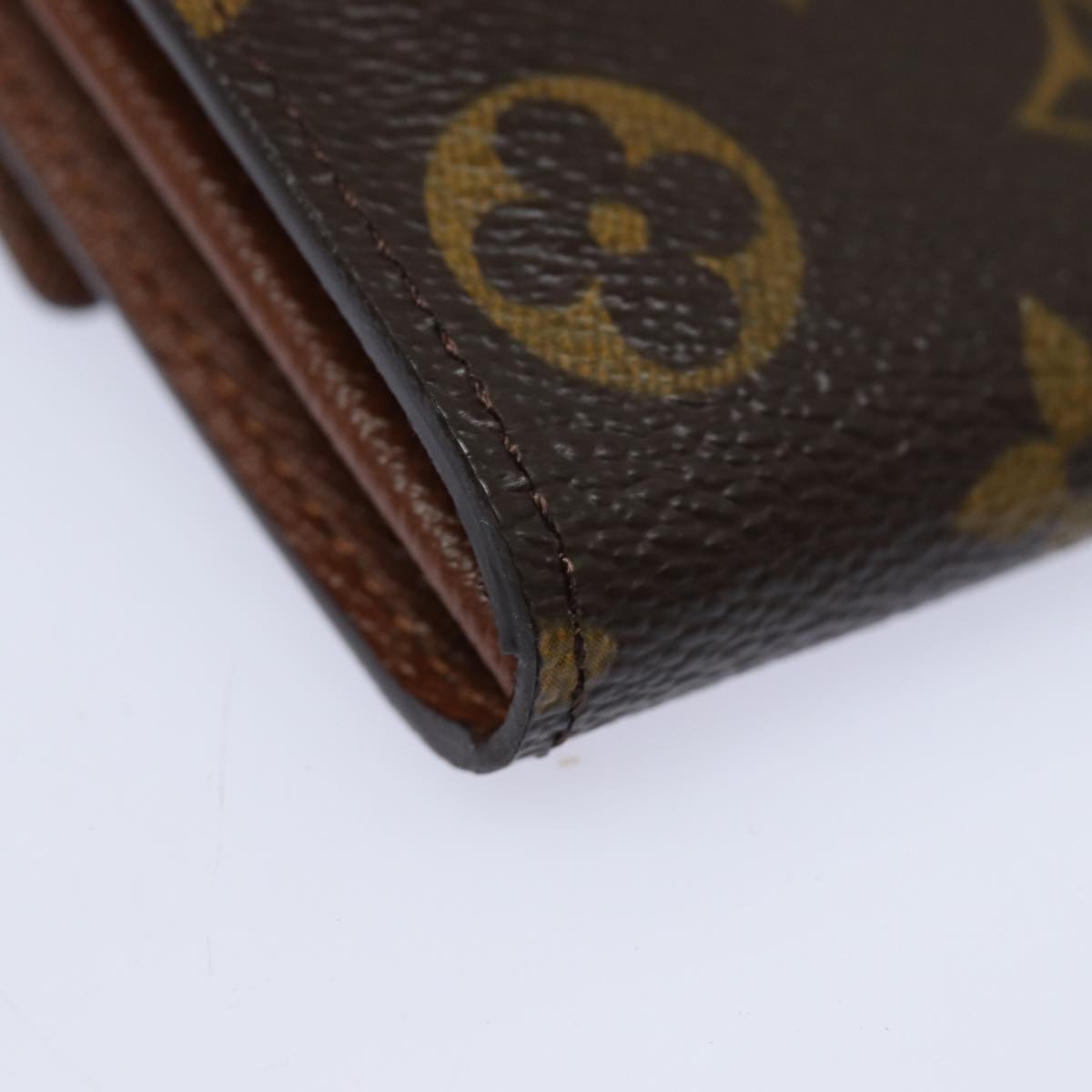 LOUIS VUITTON Monogram Pochette Porte Monnaie Credit Wallet M61725 Auth yk13115V
