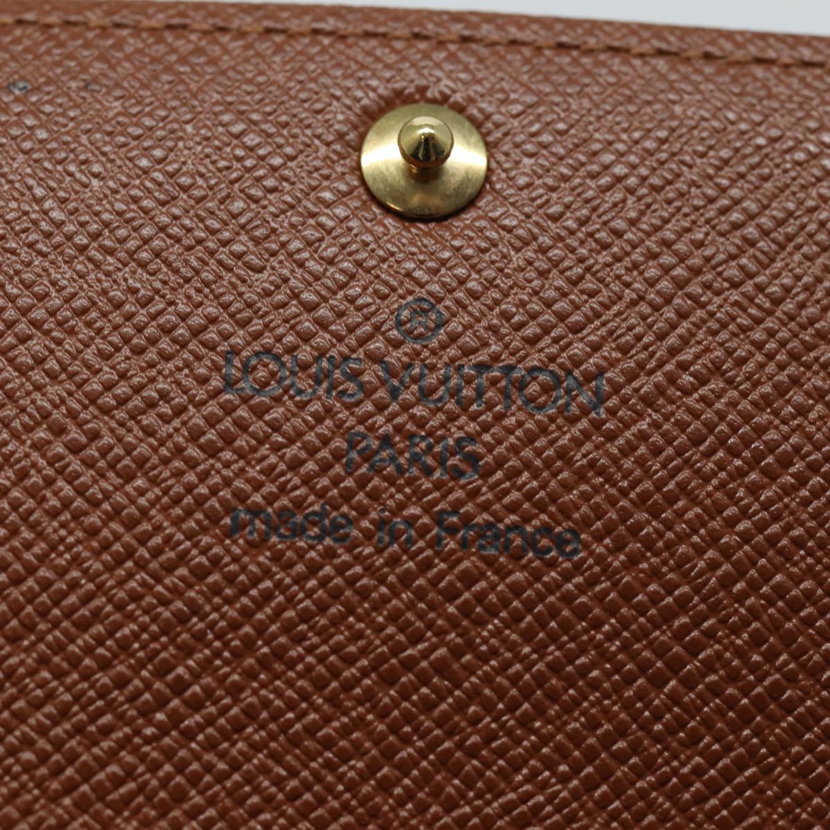 LOUIS VUITTON Monogram Pochette Porte Monnaie Credit Wallet M61725 Auth yk13115V