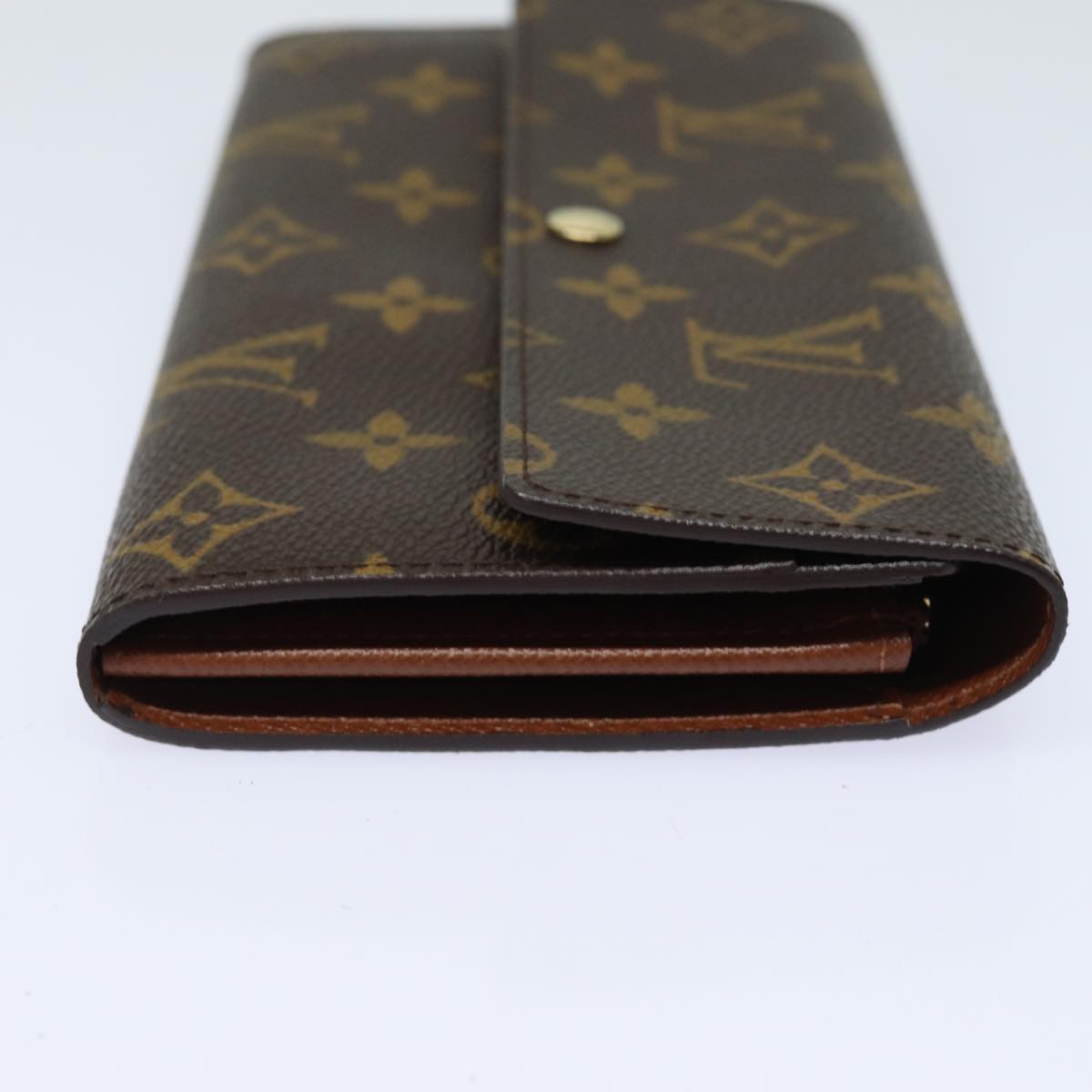 LOUIS VUITTON Monogram Pochette Porte Monnaie Credit Wallet M61725 Auth yk13115V
