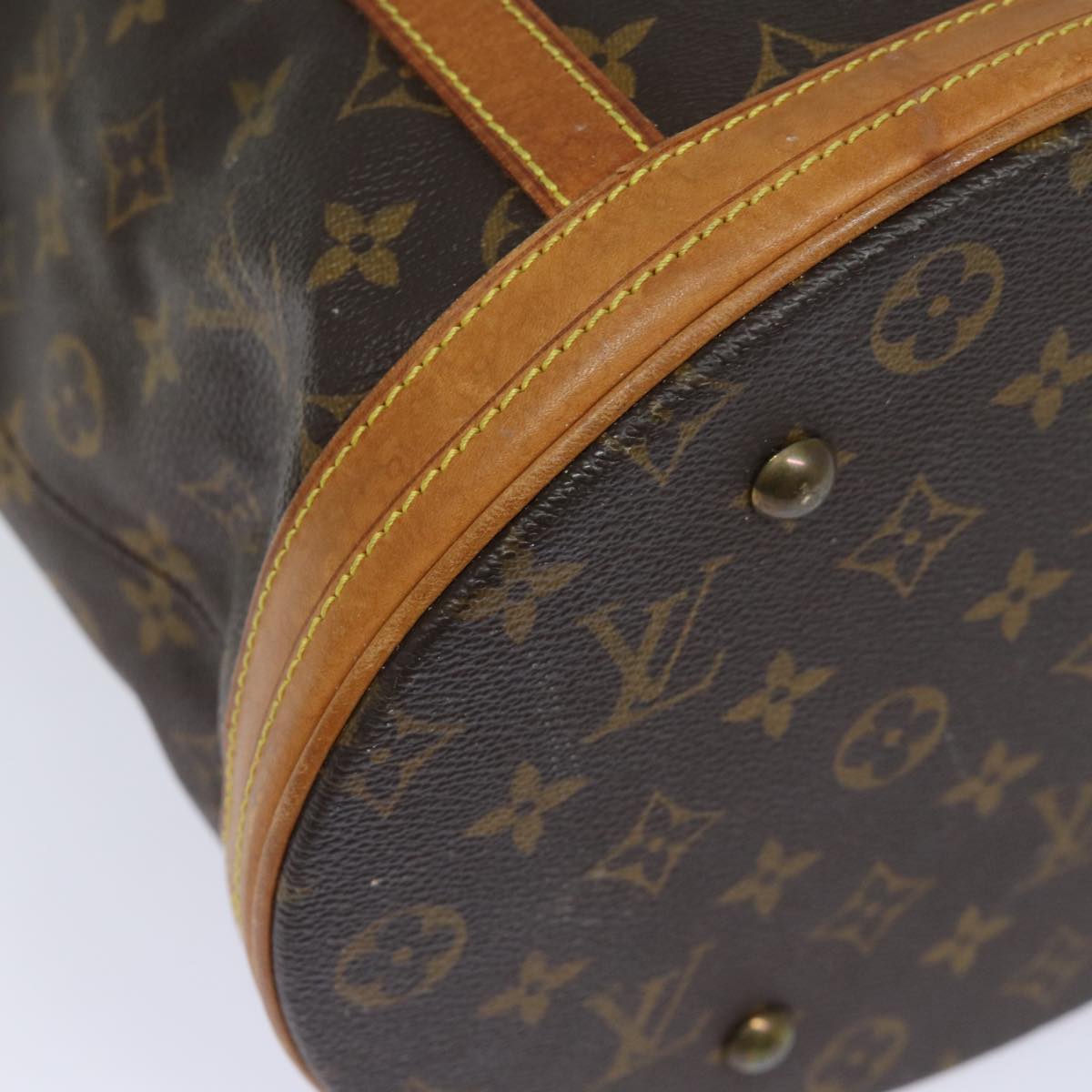 LOUIS VUITTON Monogram Bucket GM Shoulder Bag M42236 LV Auth yk13297