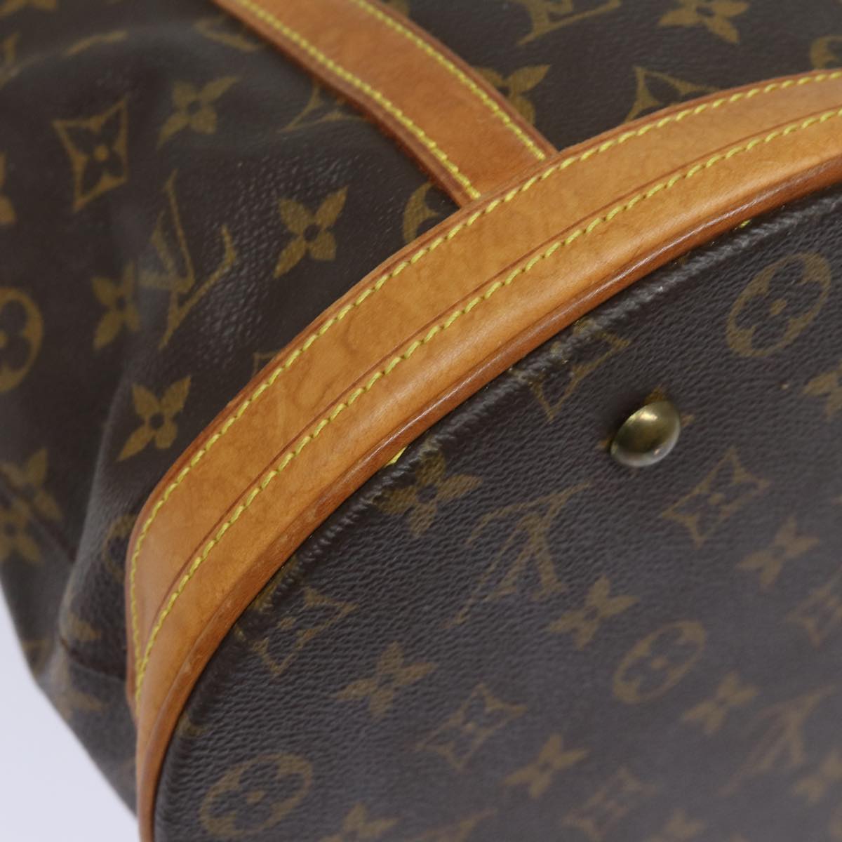 LOUIS VUITTON Monogram Bucket GM Shoulder Bag M42236 LV Auth yk13297