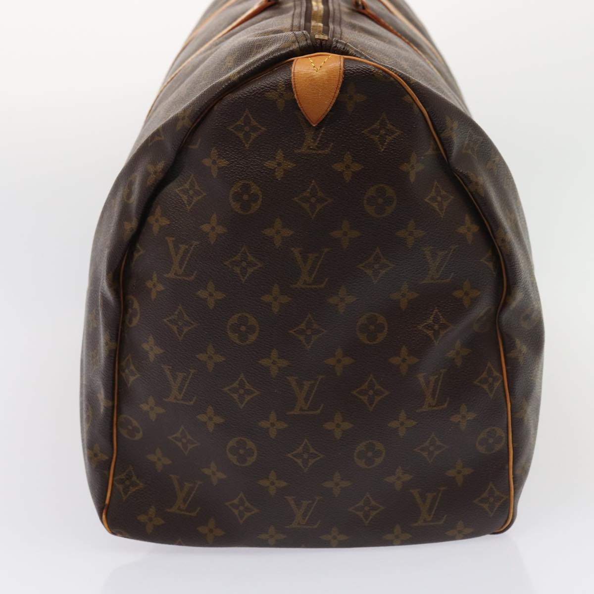 LOUIS VUITTON Monogram Keepall 60 Boston Bag M41422 LV Auth yk13831