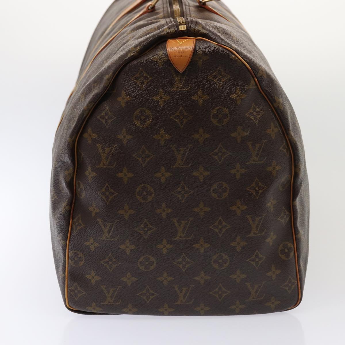 LOUIS VUITTON Monogram Keepall 60 Boston Bag M41422 LV Auth yk13831