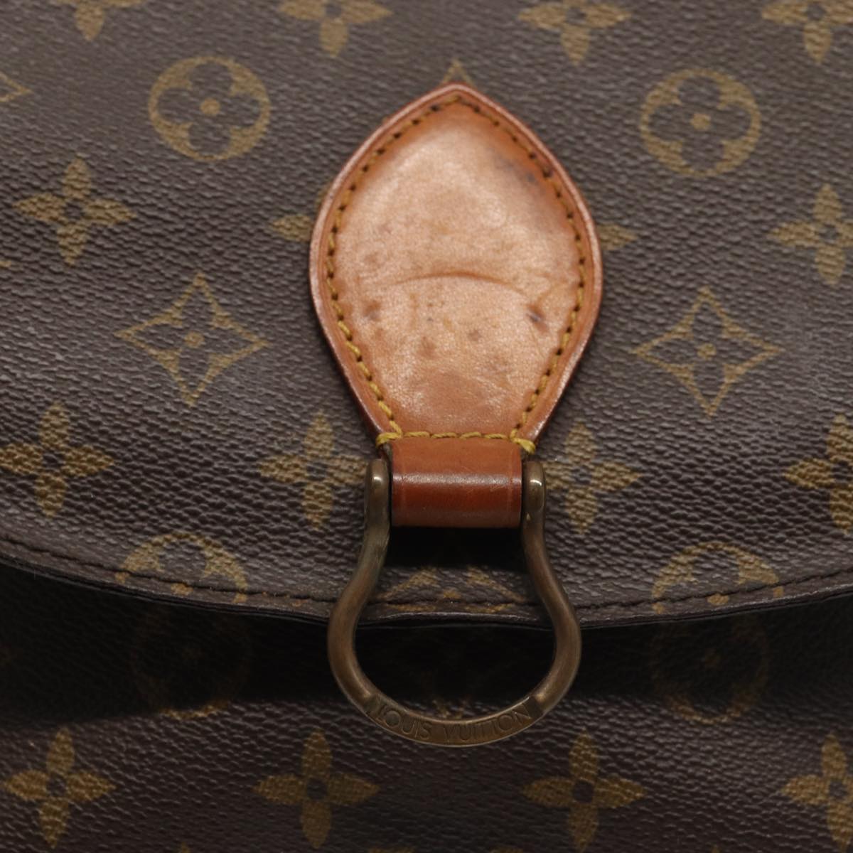 LOUIS VUITTON Monogram Saint Cloud GM Shoulder Bag M51242 LV Auth yk14263