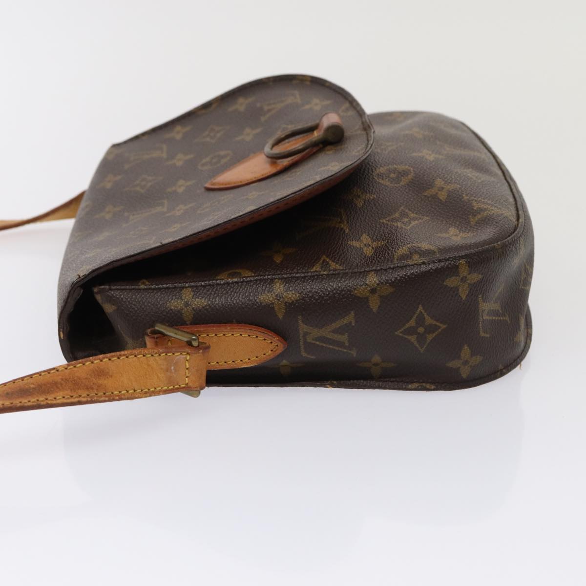 LOUIS VUITTON Monogram Saint Cloud GM Shoulder Bag M51242 LV Auth yk14263