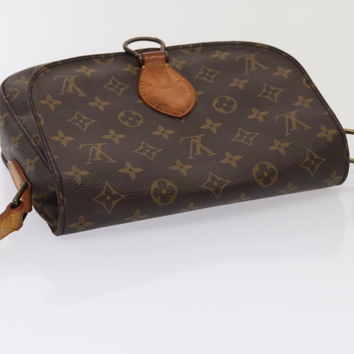 LOUIS VUITTON Monogram Saint Cloud GM Shoulder Bag M51242 LV Auth yk14263