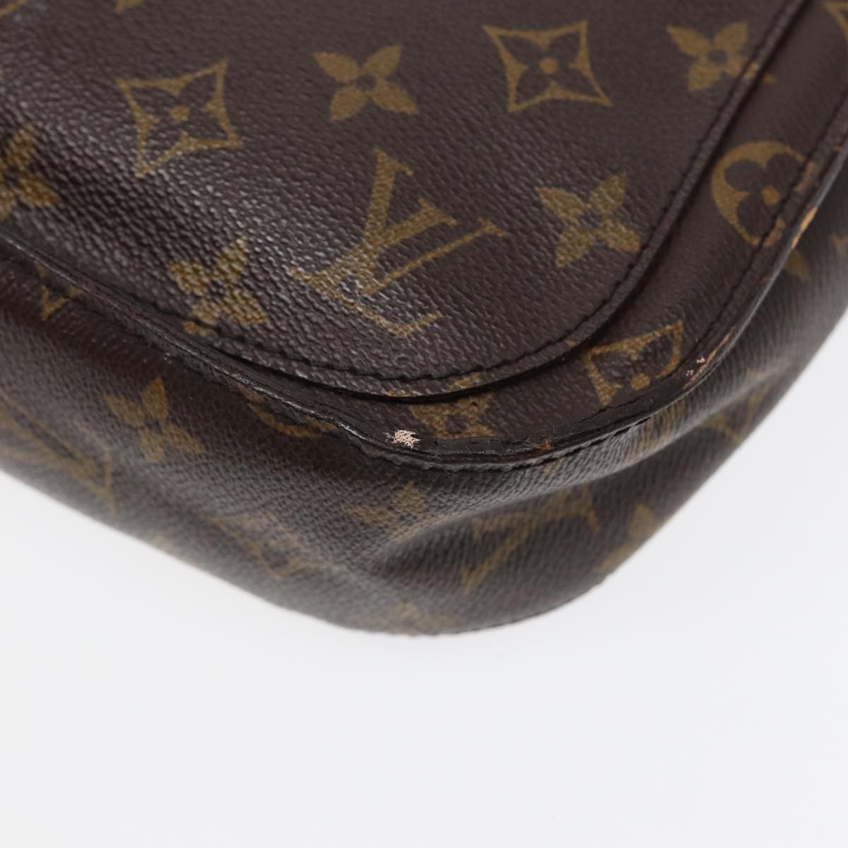 LOUIS VUITTON Monogram Saint Cloud GM Shoulder Bag M51242 LV Auth yk14635