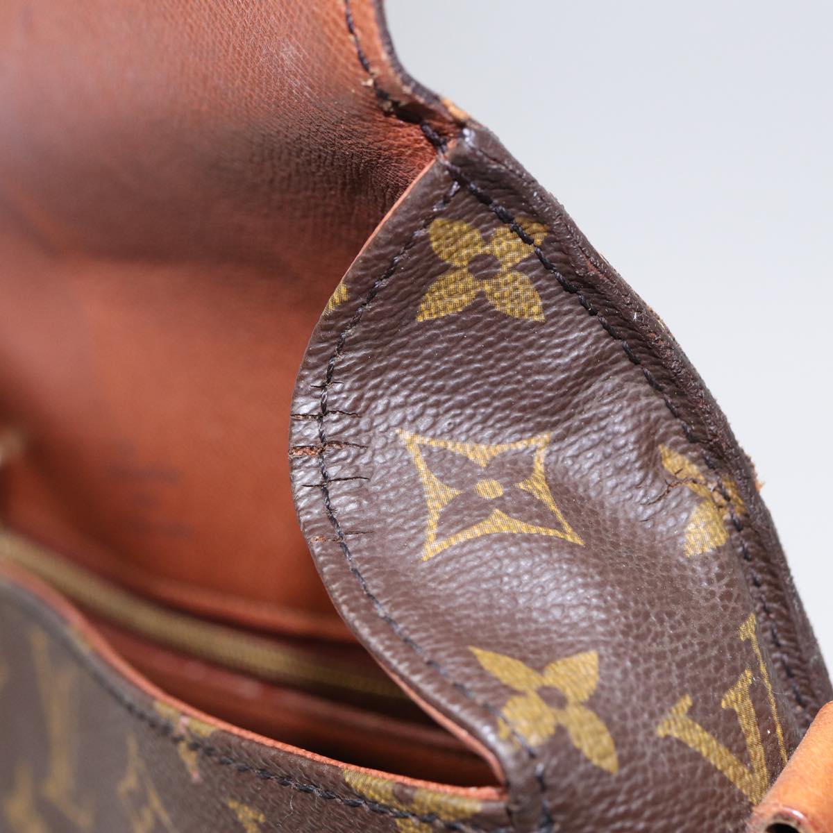 LOUIS VUITTON Monogram Saint Cloud GM Shoulder Bag M51242 LV Auth yk14635