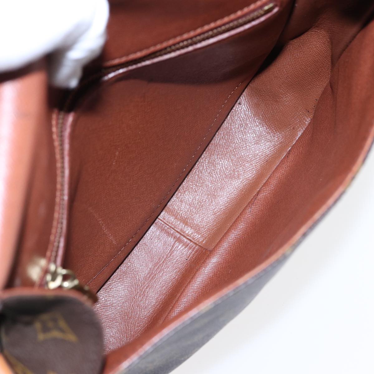 LOUIS VUITTON Monogram Saint Cloud GM Shoulder Bag M51242 LV Auth yk14635