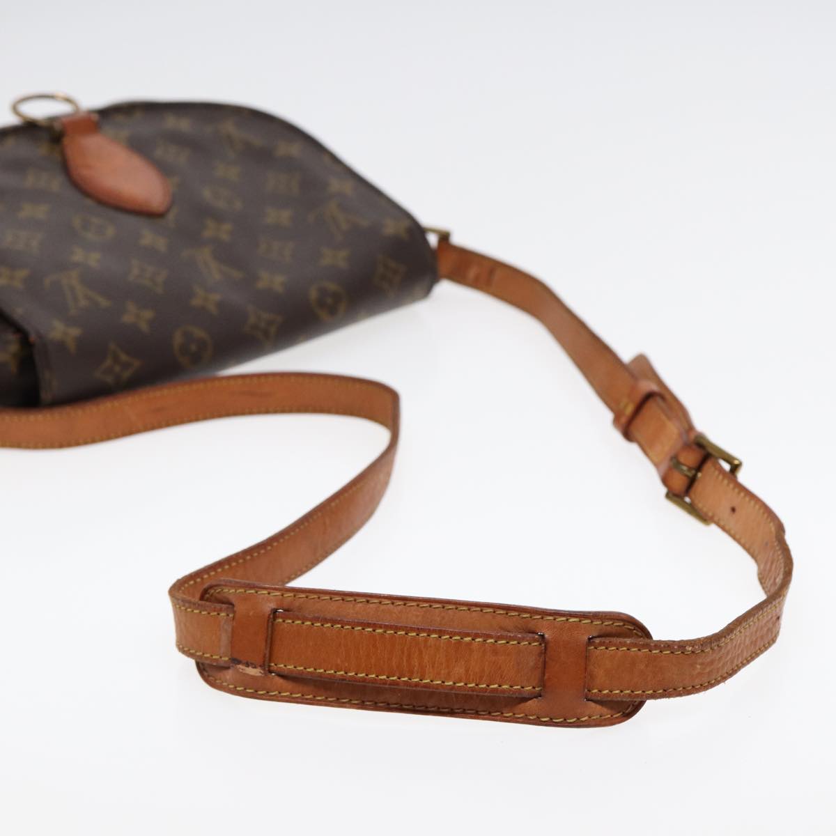 LOUIS VUITTON Monogram Saint Cloud GM Shoulder Bag M51242 LV Auth yk14635