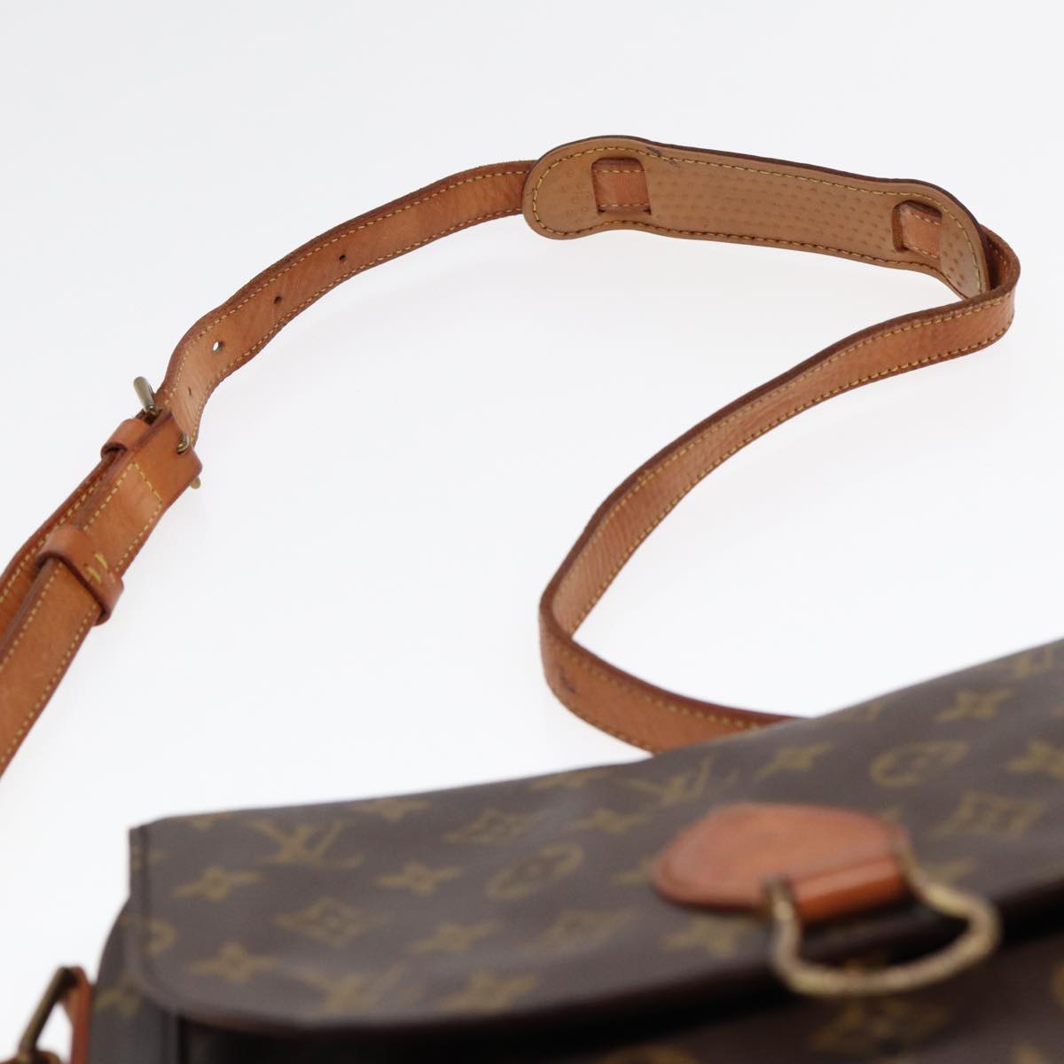 LOUIS VUITTON Monogram Saint Cloud GM Shoulder Bag M51242 LV Auth yk14635