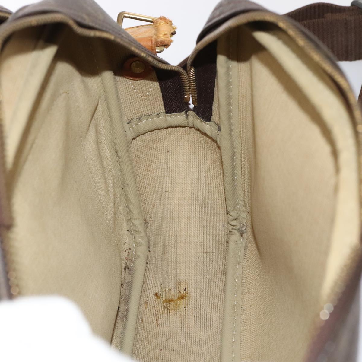 LOUIS VUITTON Monogram Reporter PM Shoulder Bag M45254 LV Auth yk14682