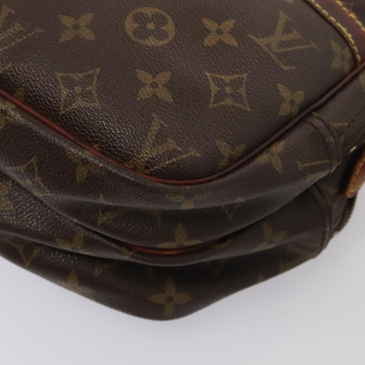 LOUIS VUITTON Monogram Reporter PM Shoulder Bag M45254 LV Auth yk14685