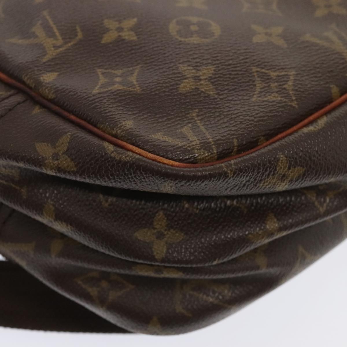 LOUIS VUITTON Monogram Reporter PM Shoulder Bag M45254 LV Auth yk14685