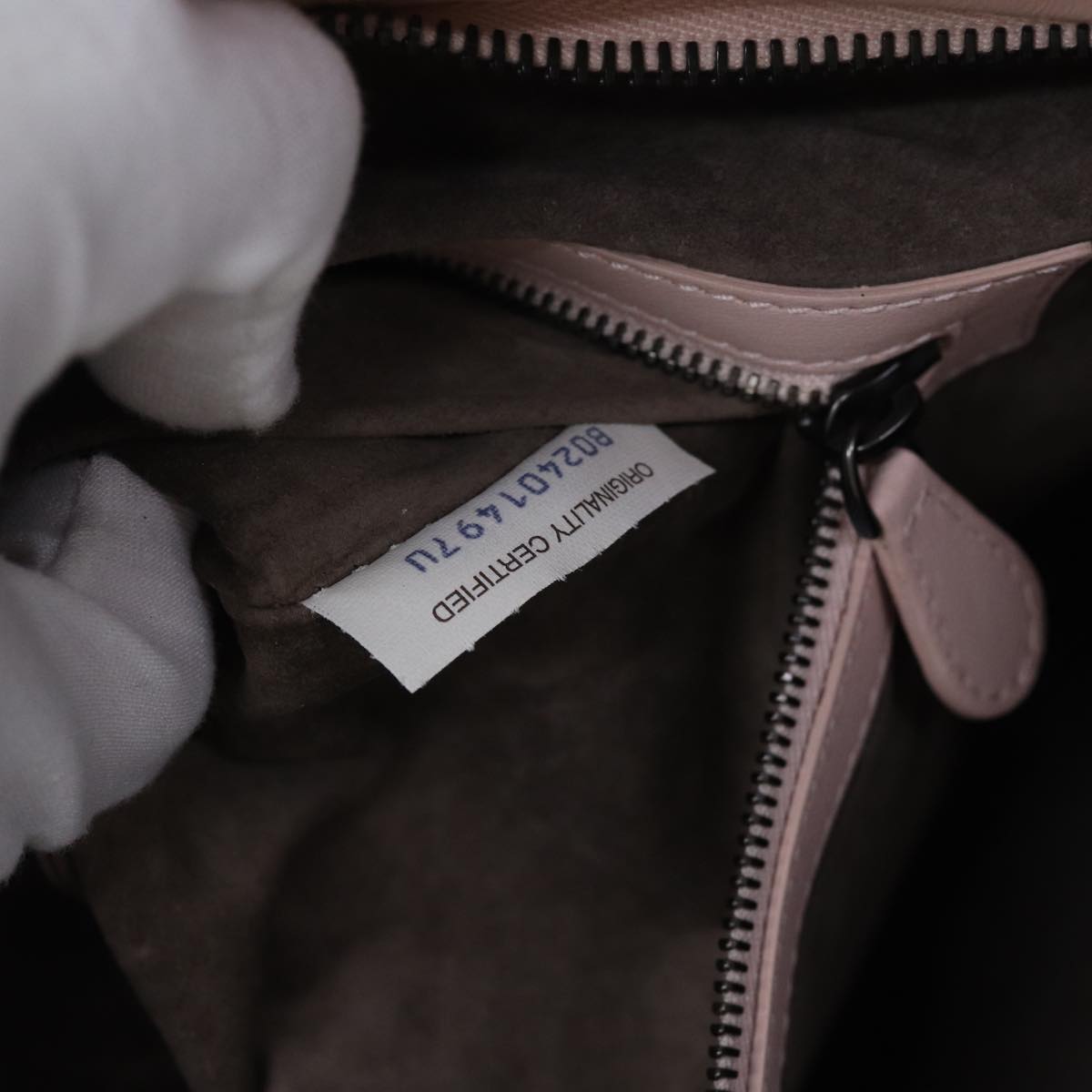 BOTTEGA VENETA INTRECCIATO Hobo Shoulder Bag Leather Pink Auth yk14854AM