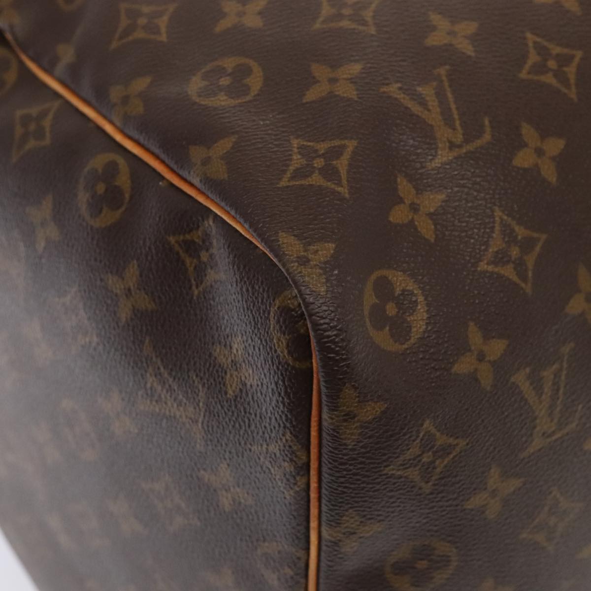 LOUIS VUITTON Monogram Keepall 60 Boston Bag M41422 LV Auth yk15050