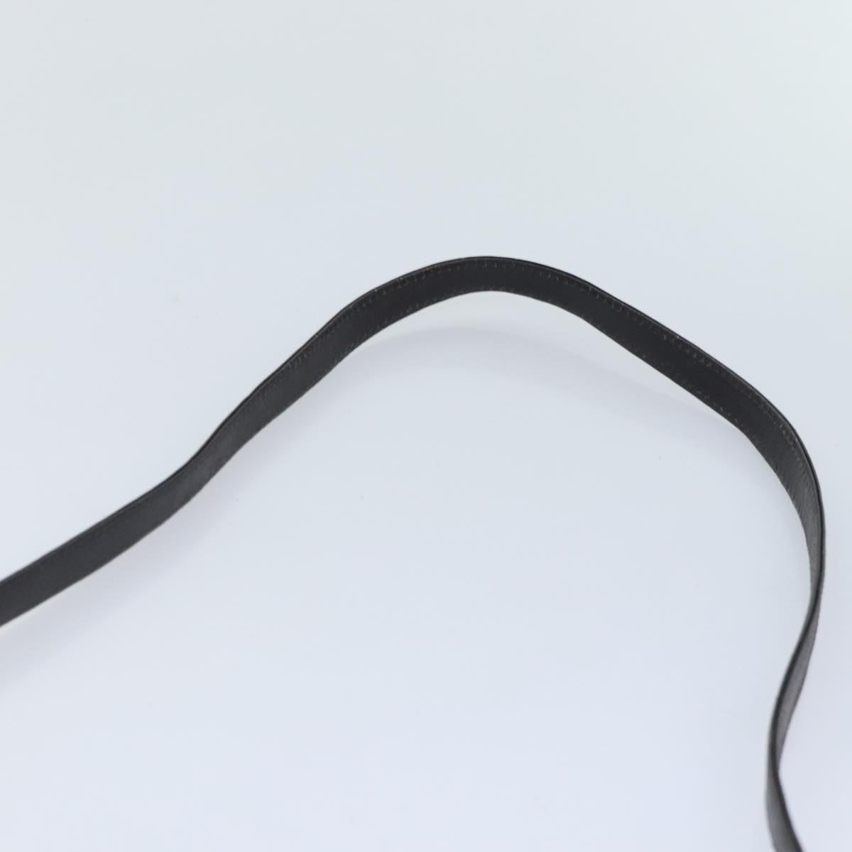 Christian Dior Trotter Canvas Shoulder Bag Brown Gold Auth yk15090