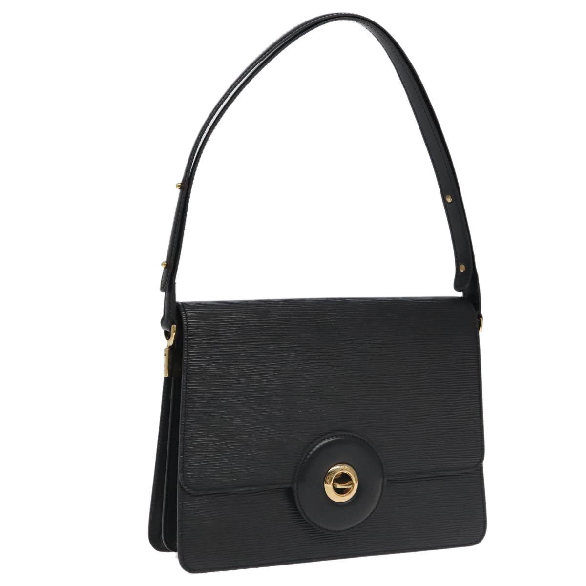 LOUIS VUITTON Epi Free Run Shoulder Bag Black M52402 LV Auth yk15517