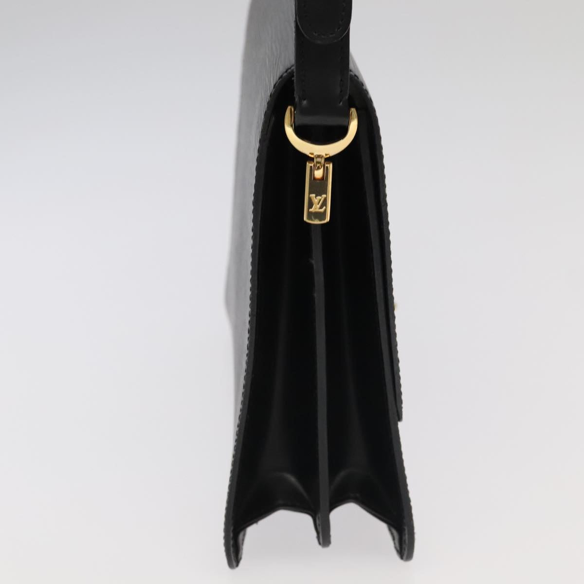 LOUIS VUITTON Epi Free Run Shoulder Bag Black M52402 LV Auth yk15517