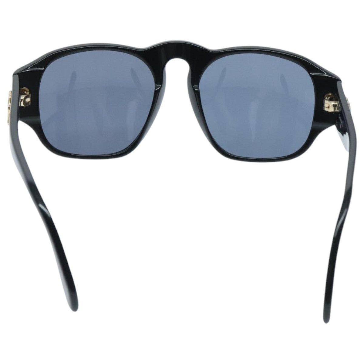 CHANEL Sunglasses plastic Black CC Auth yk15576V