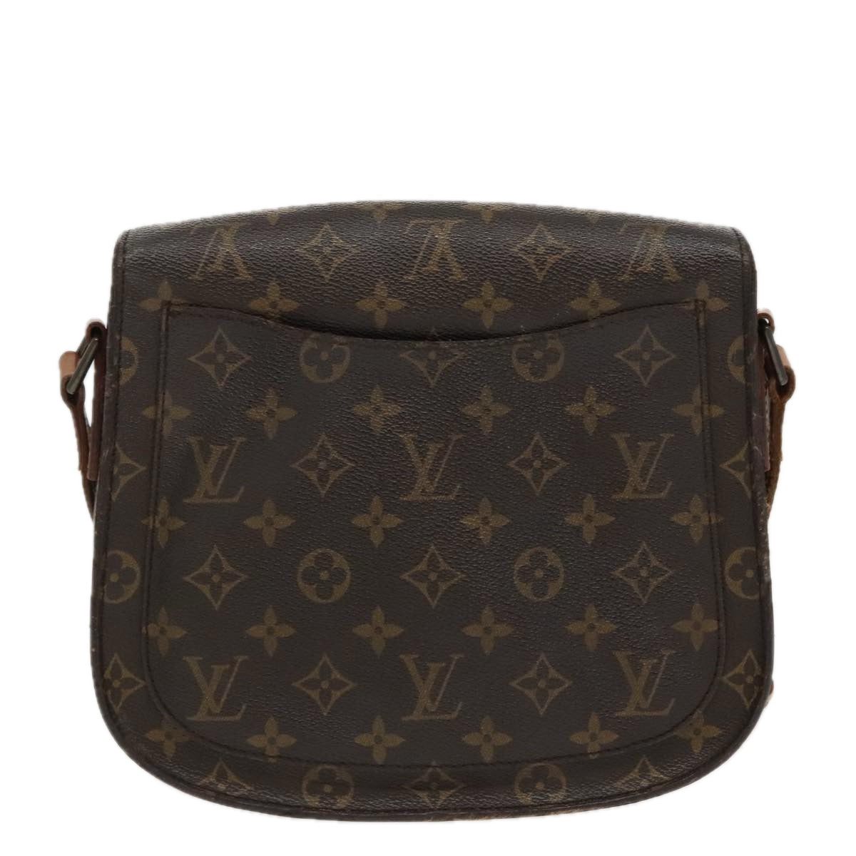 LOUIS VUITTON Monogram Saint Cloud GM Shoulder Bag M51242 LV Auth yk15729