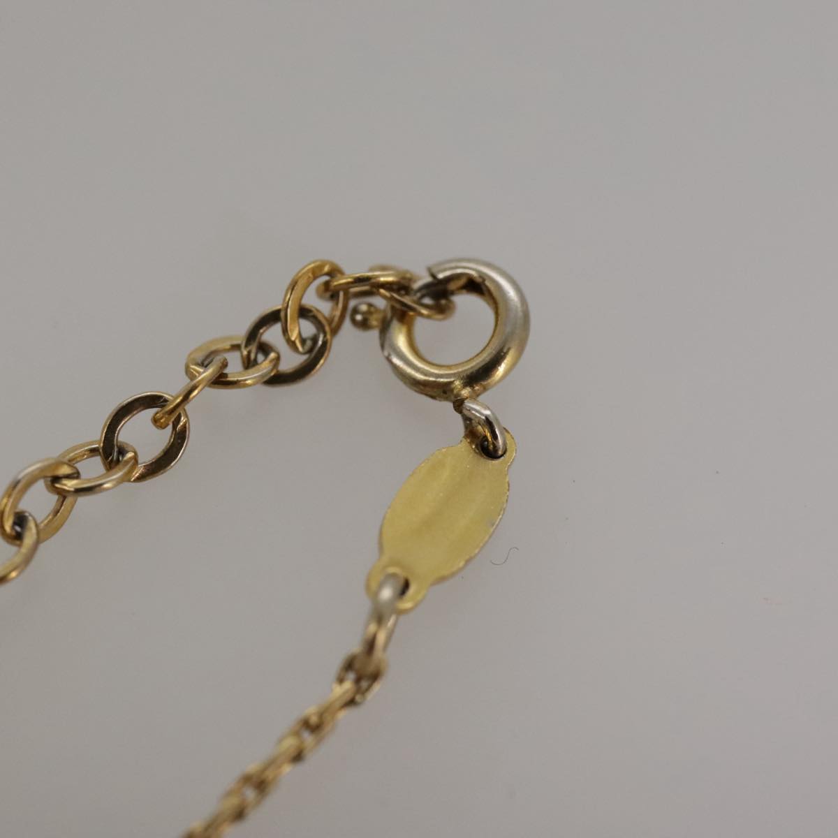 Christian Dior Necklace metal Gold Auth yk16065