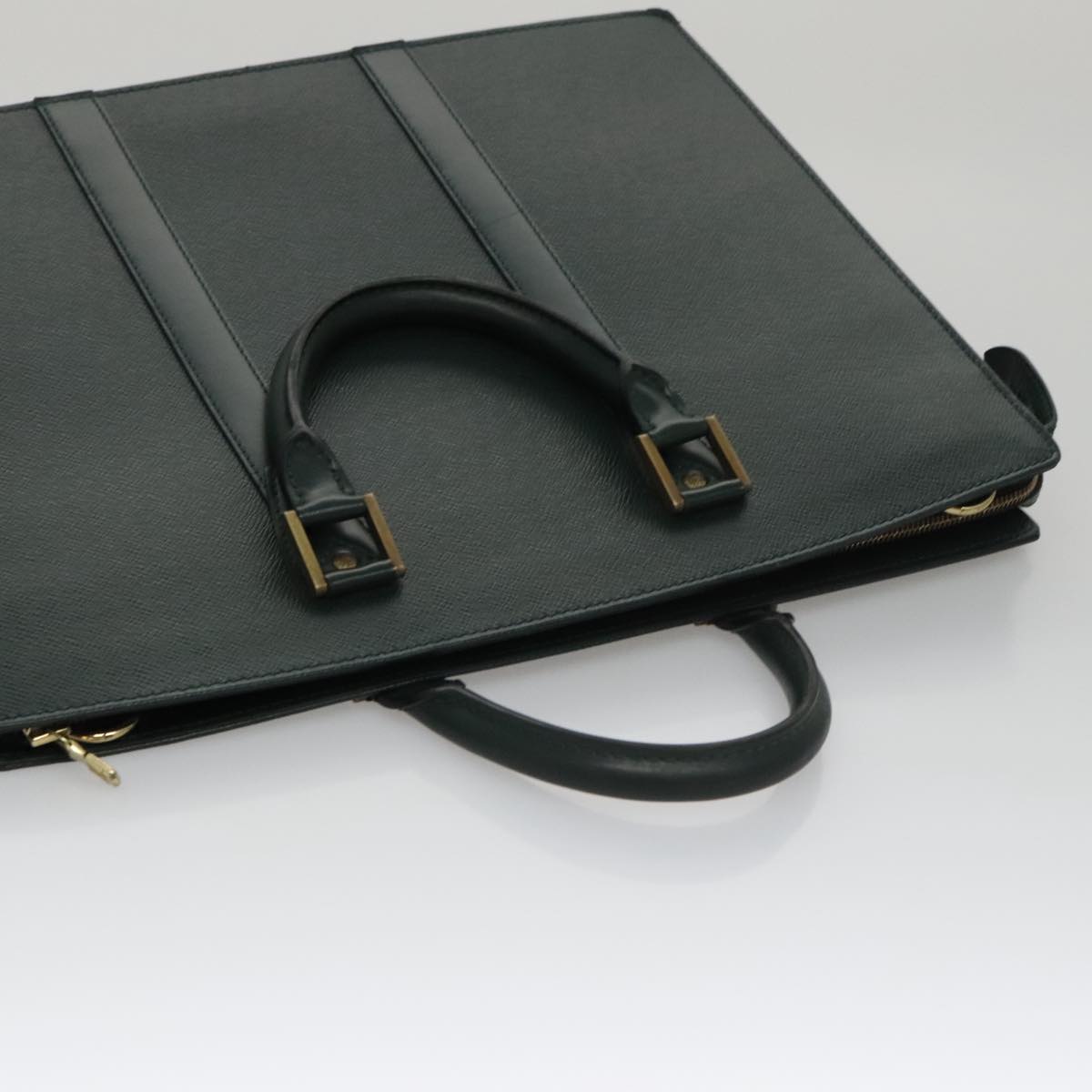 LOUIS VUITTON Taiga Porte Documents Rozan Bag Epicea M30054 LV Auth yk16241