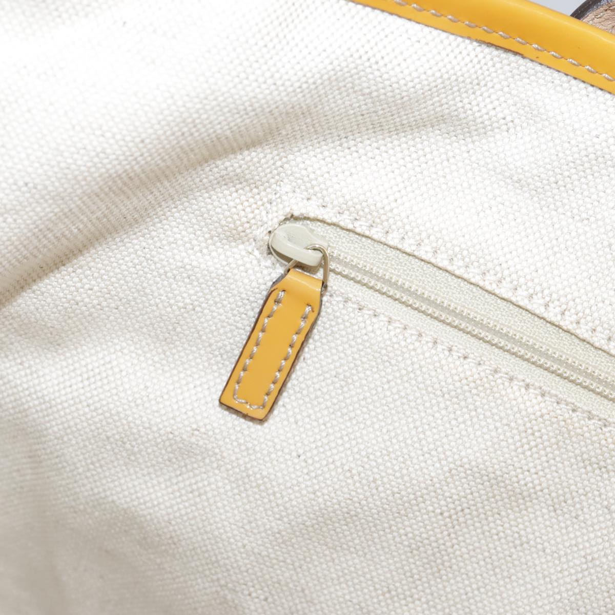 GUCCI GG Canvas Sherry Line Tote Bag Beige Gold 211971 Auth yk16245