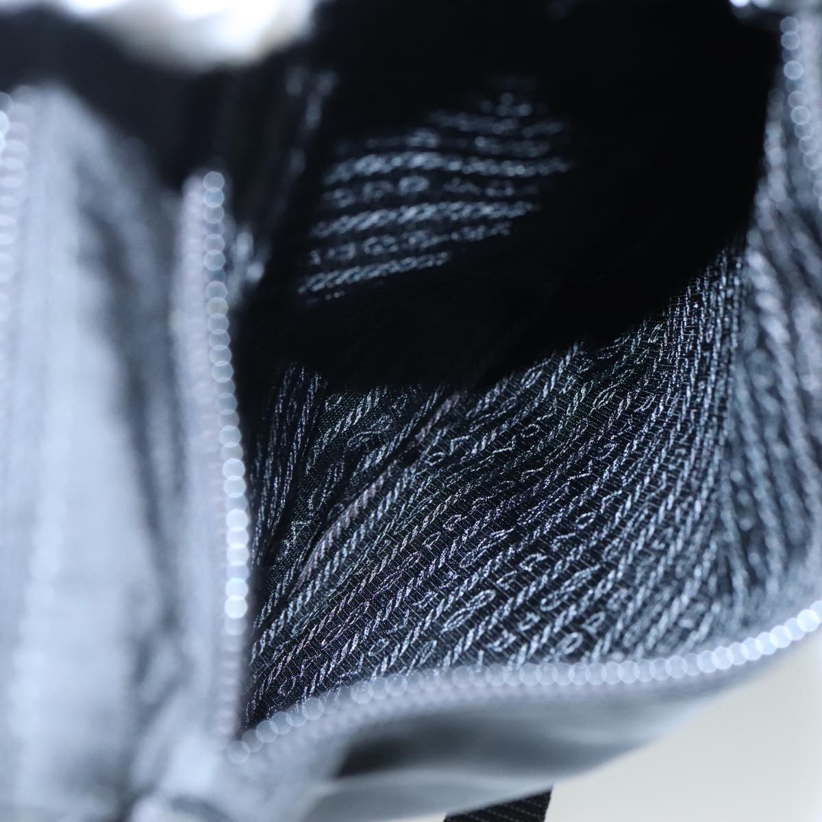 PRADA Shoulder Bag Nylon Black Auth yk16281