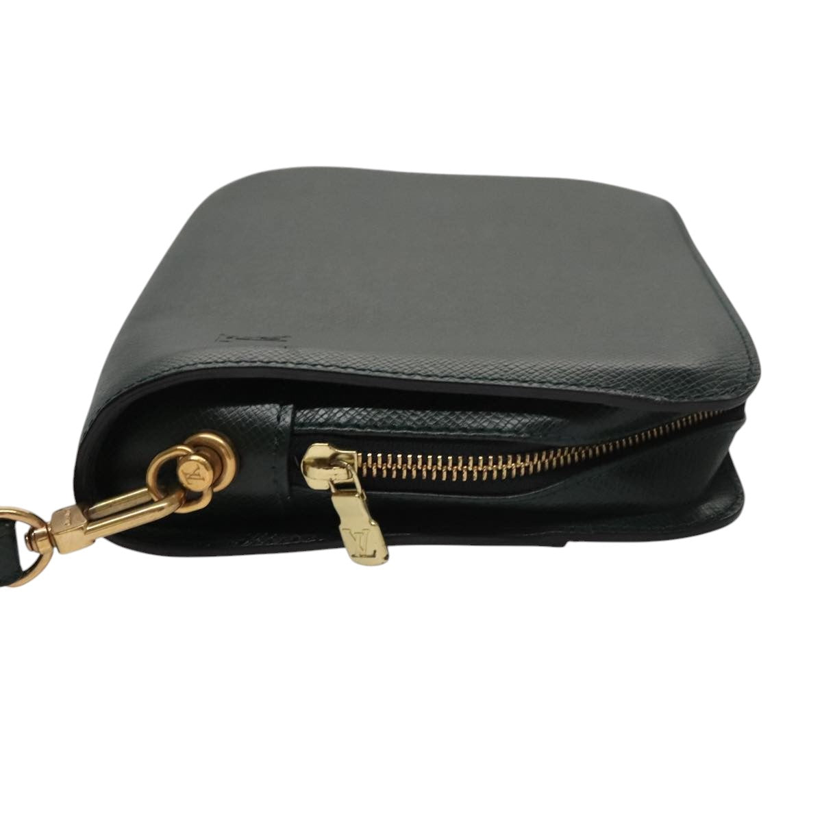 LOUIS VUITTON Taiga Baikal Clutch Bag Epicea M30184 LV Auth yk16616