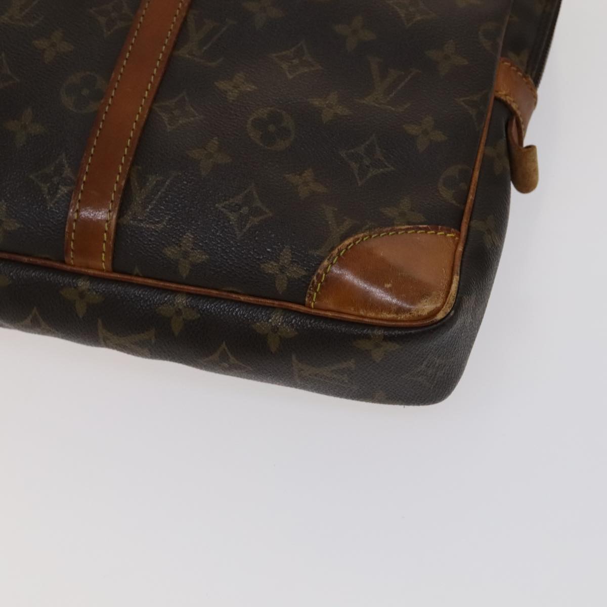 LOUIS VUITTON Monogram Porte Documents Voyage Business Bag M52005 Auth yk16675