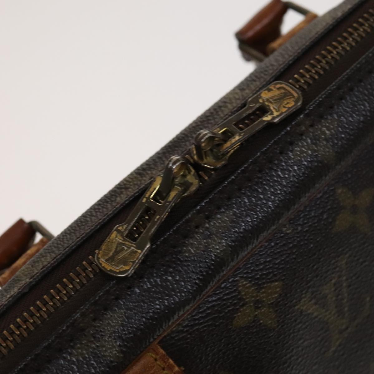LOUIS VUITTON Monogram Porte Documents Voyage Business Bag M52005 Auth yk16675