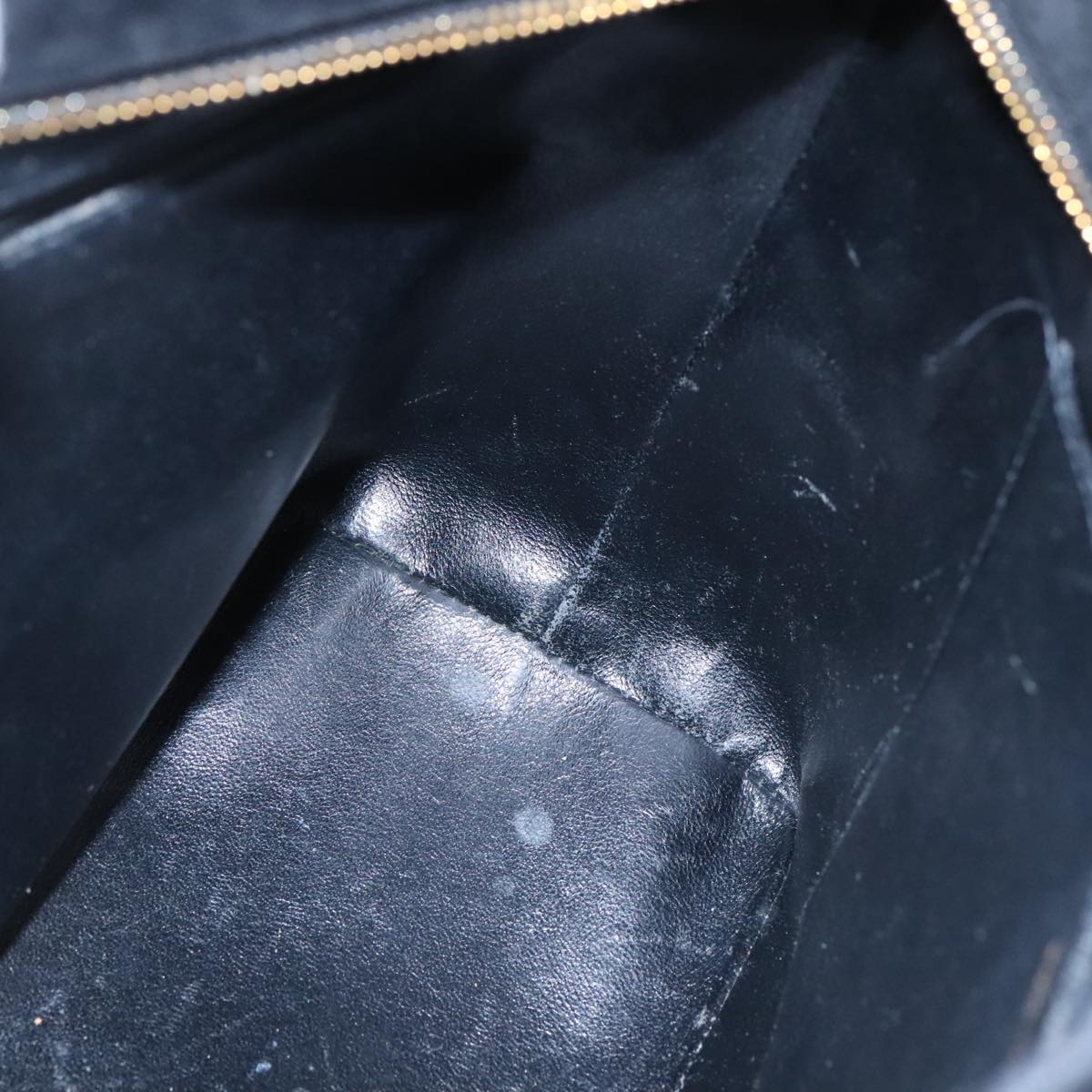 CHANEL Matelasse Standard Tote Bag Velor Black CC Auth yk16770