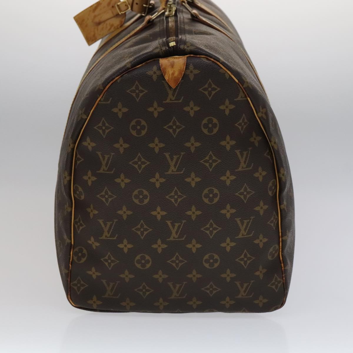 LOUIS VUITTON Monogram Keepall 60 Boston Bag M41422 LV Auth yk16849