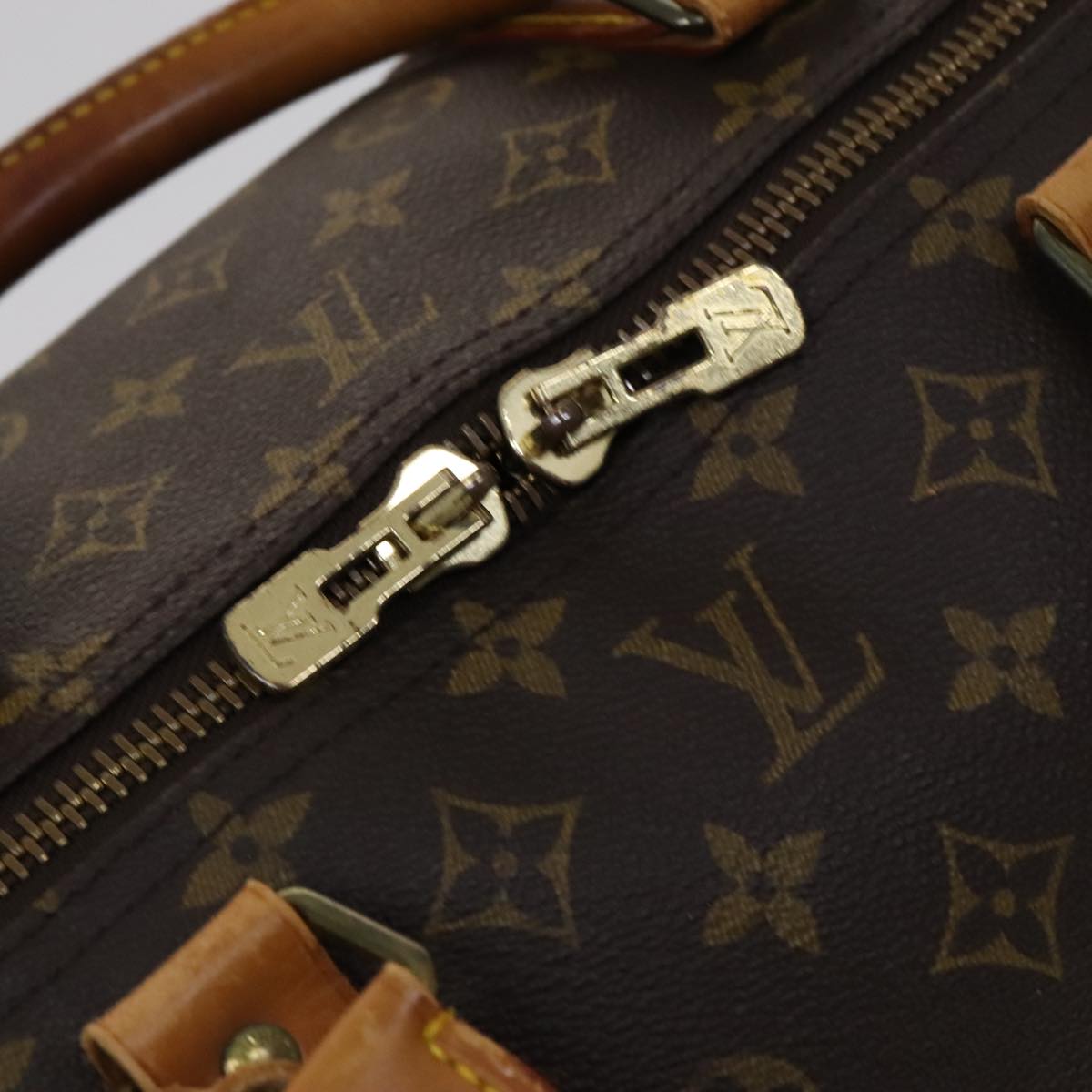 LOUIS VUITTON Monogram Keepall 60 Boston Bag M41422 LV Auth yk16857