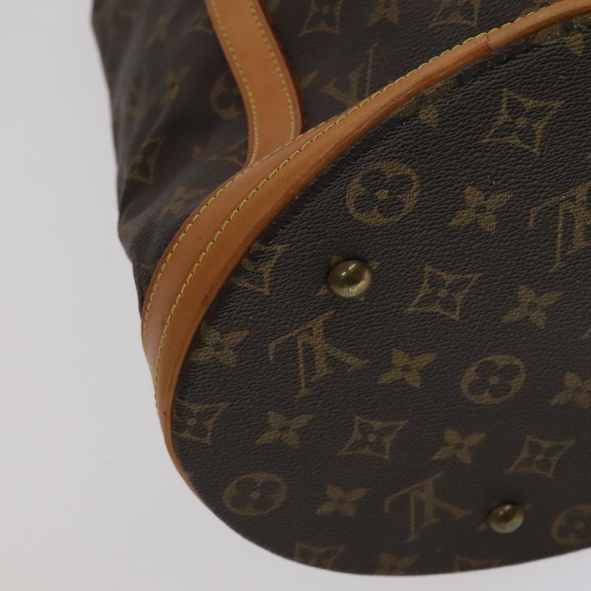 LOUIS VUITTON Monogram Bucket GM Shoulder Bag M42236 LV Auth yk16923