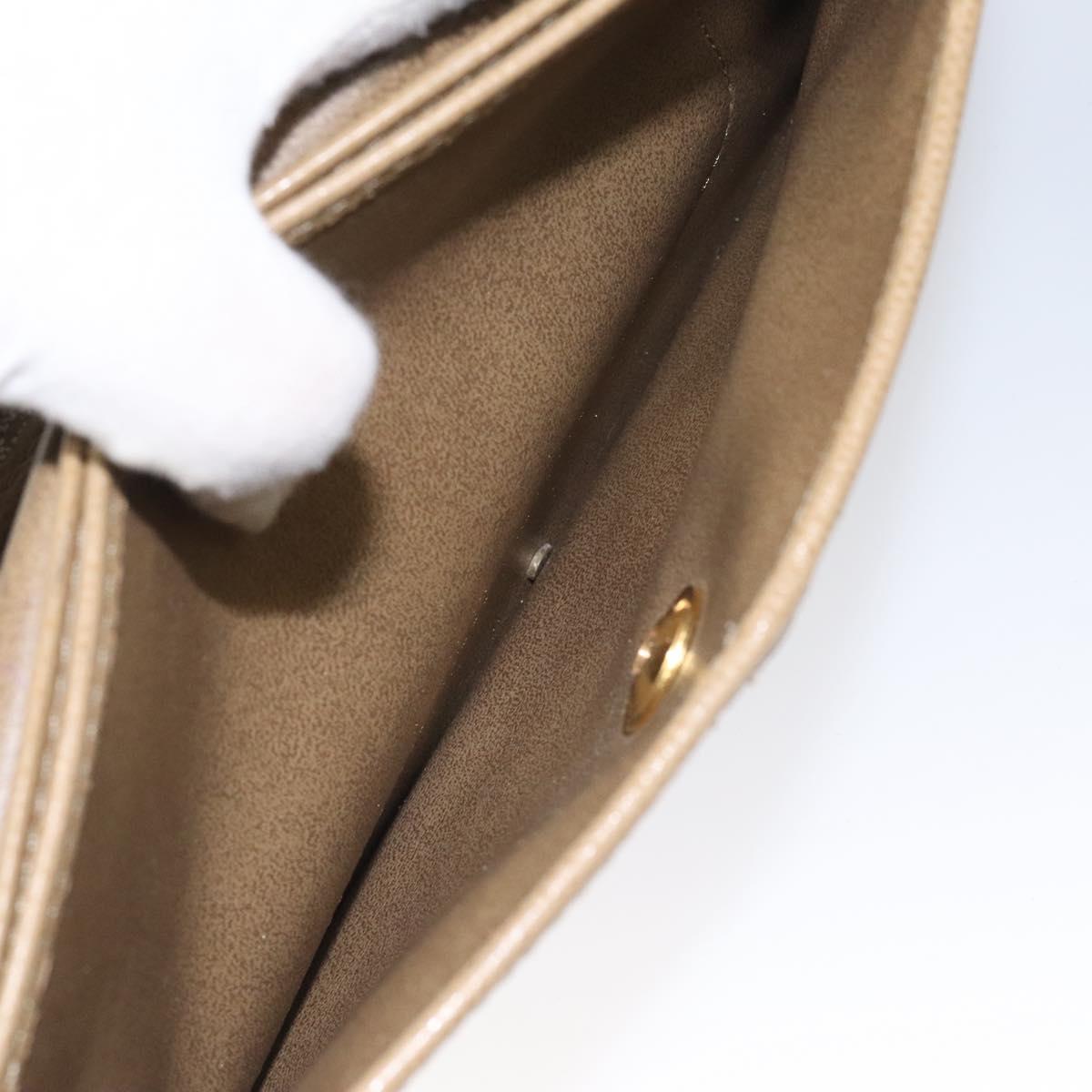 Christian Dior Shoulder Bag Leather Beige Auth yk17006