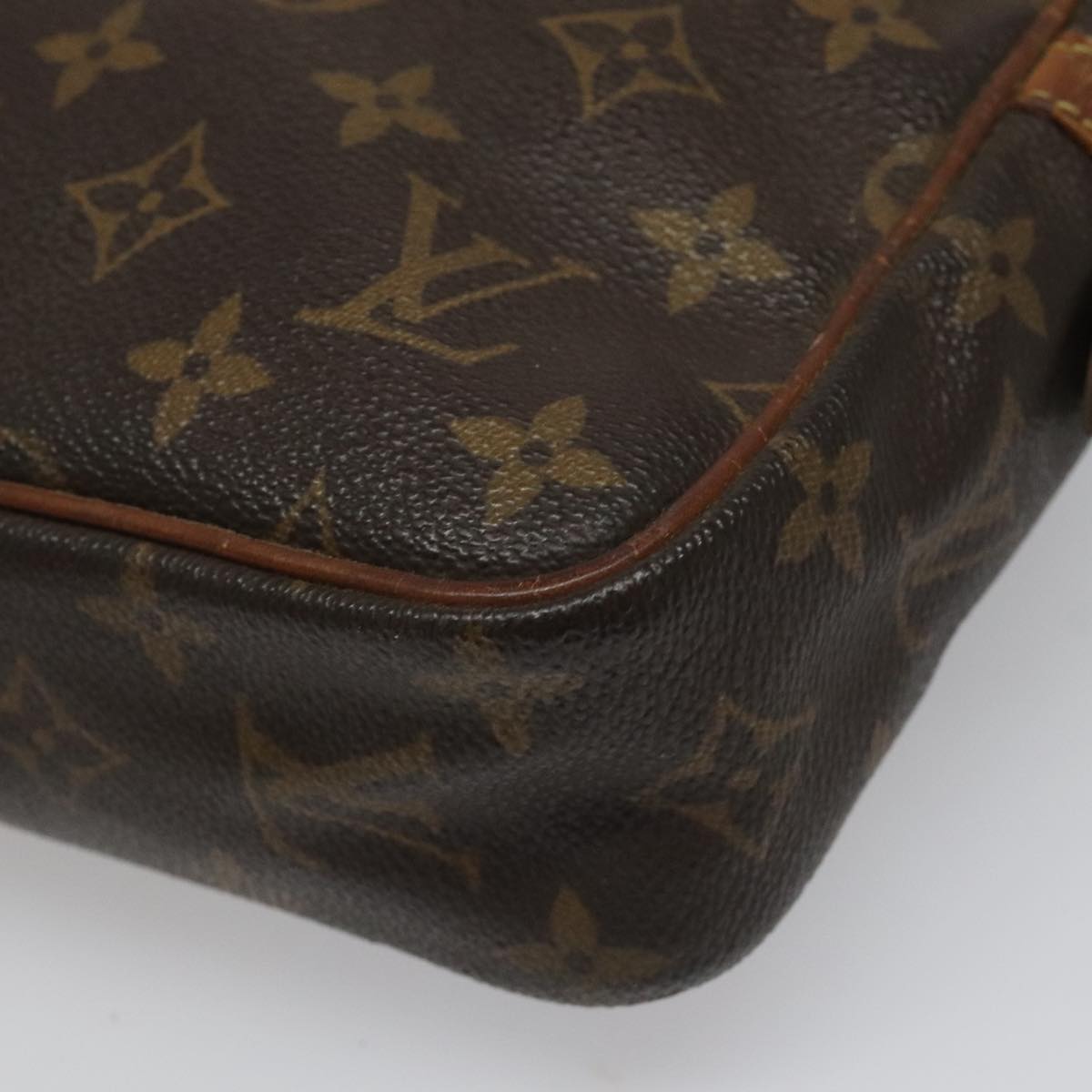 LOUIS VUITTON Monogram Compiegne 23 Clutch Bag M51847 LV Auth yk17047