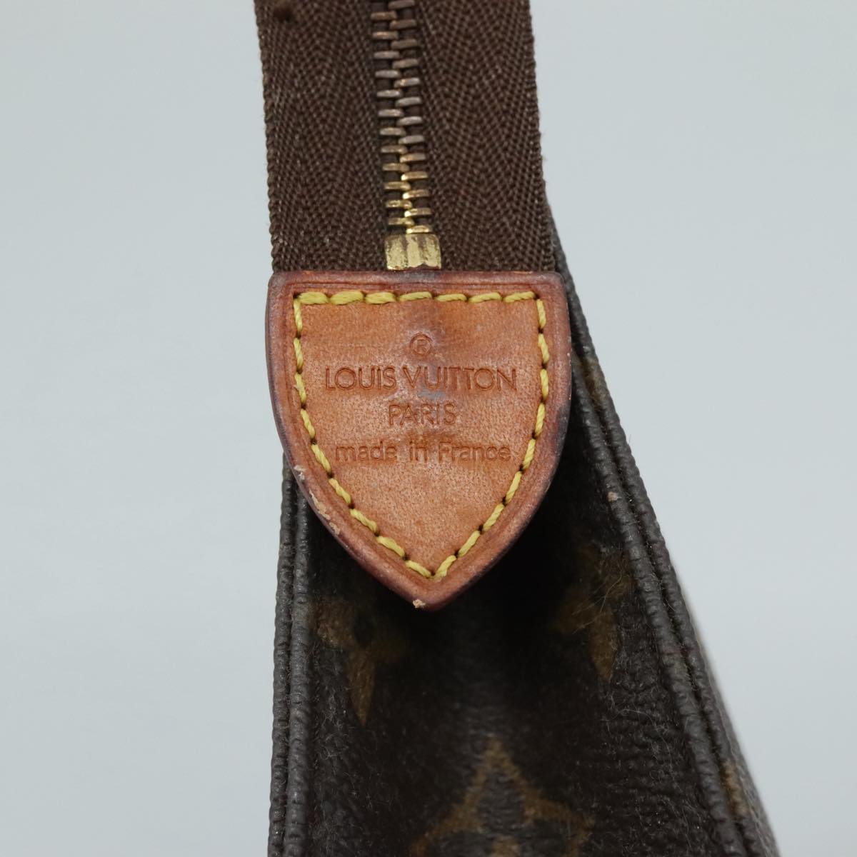 LOUIS VUITTON Monogram Poche Toilette 19 Pouch M47544 LV Auth yk17090