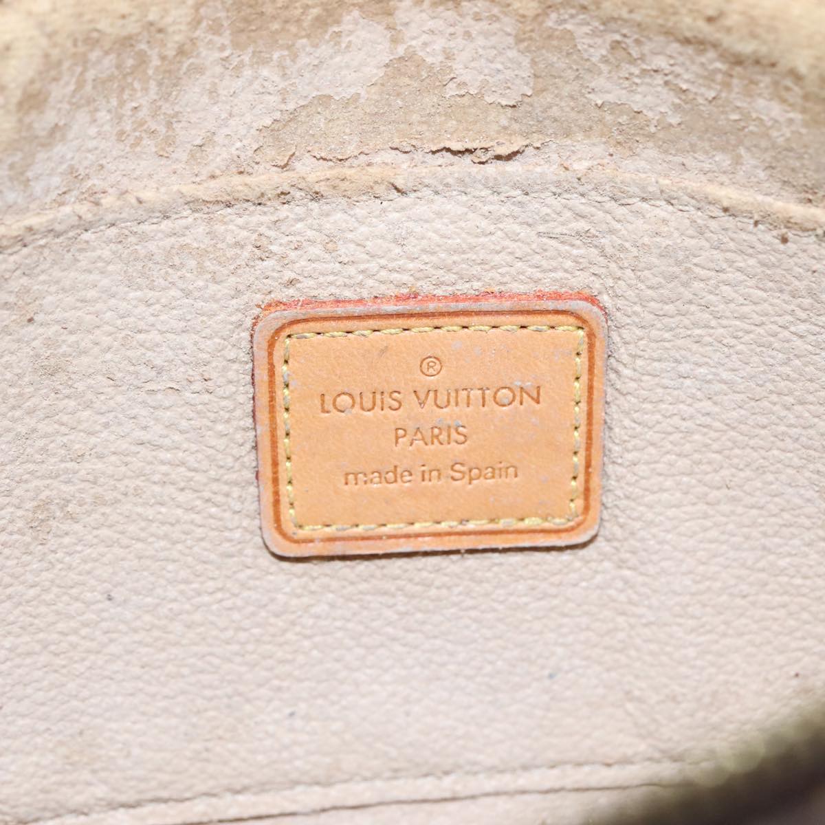 LOUIS VUITTON Monogram Pochette Cosmetic PM Cosmetic Pouch M47515 Auth yk17091