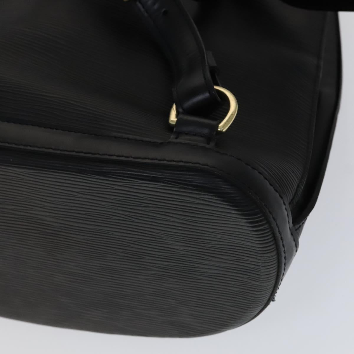 LOUIS VUITTON Epi Coblanc Shoulder Bag Black M52292 LV Auth yk17202