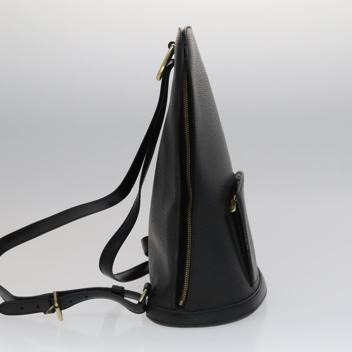LOUIS VUITTON Epi Coblanc Shoulder Bag Black M52292 LV Auth yk17202